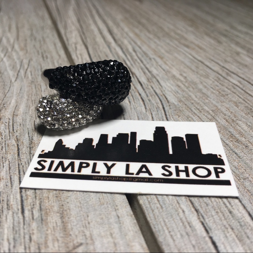 Pave Bypass Ring size 6